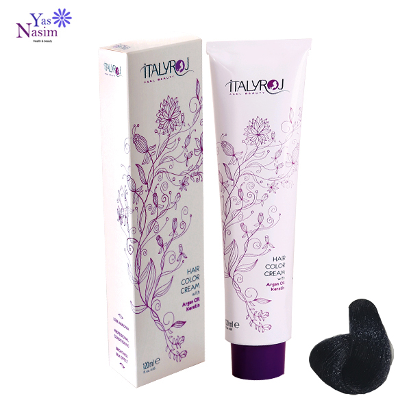 رنگ مو ایتالی رژ شماره 1.1