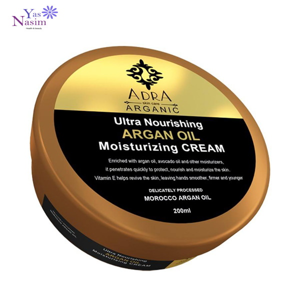کرم مرطوب کننده روغن آرگان آدرا