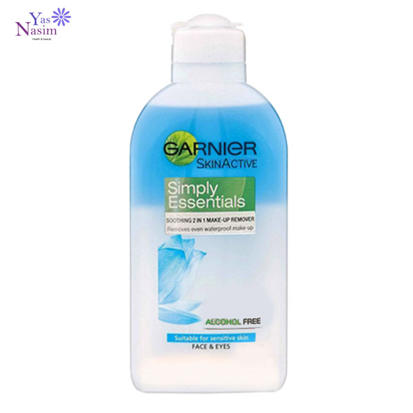 محلول دو فاز پاک کننده آرایش چشم و صورت گارنیه مدل Skinactive