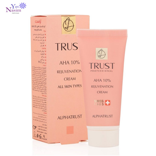 کرم لایه بردار آلفا تراست حاوی 10% AHA