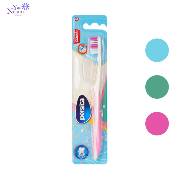 مسواک پرسیکا مدل Classic با برس متوسط کد P317