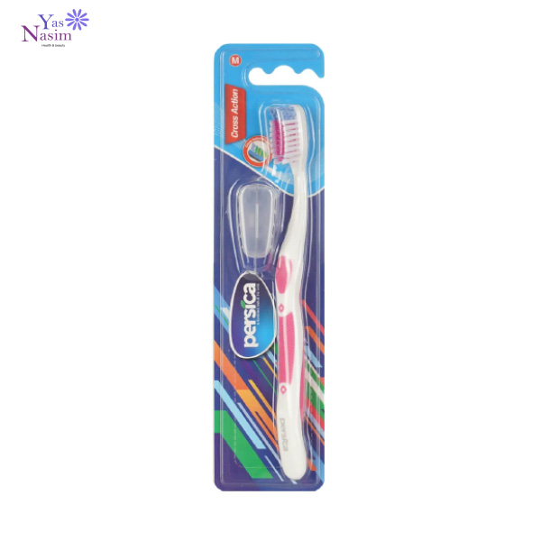 مسواک پرسیکا مدل Cross Action با برس متوسط کد P319