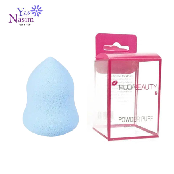 اسفنج آرایشی مدل اشک رنگ آبی 02