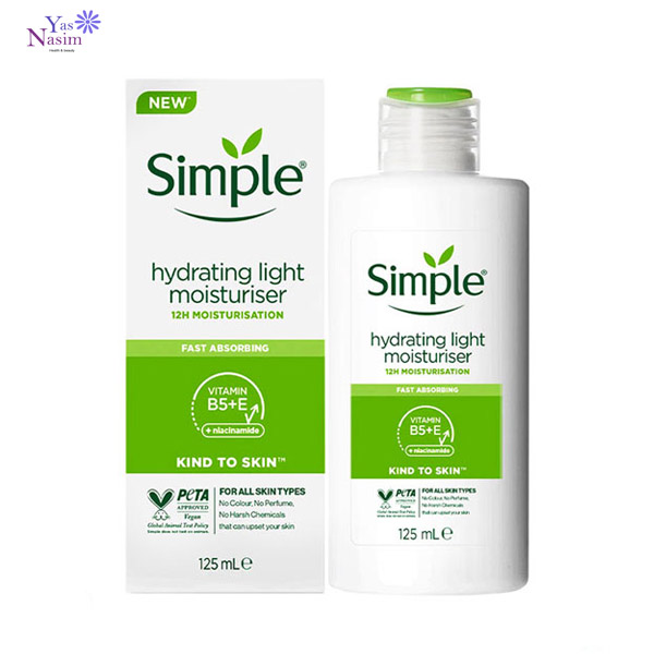 کرم مرطوب کننده و آبرسان مدل Light سیمپل