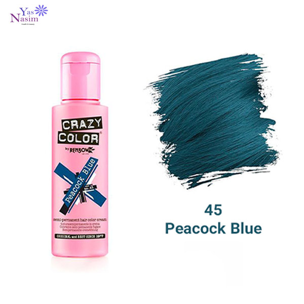 رنگ فانتزی کریزیکالر شماره 45 (Peacock Blue)