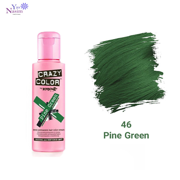 رنگ فانتزی کریزی‌کالر شماره 46 (Pine Green)