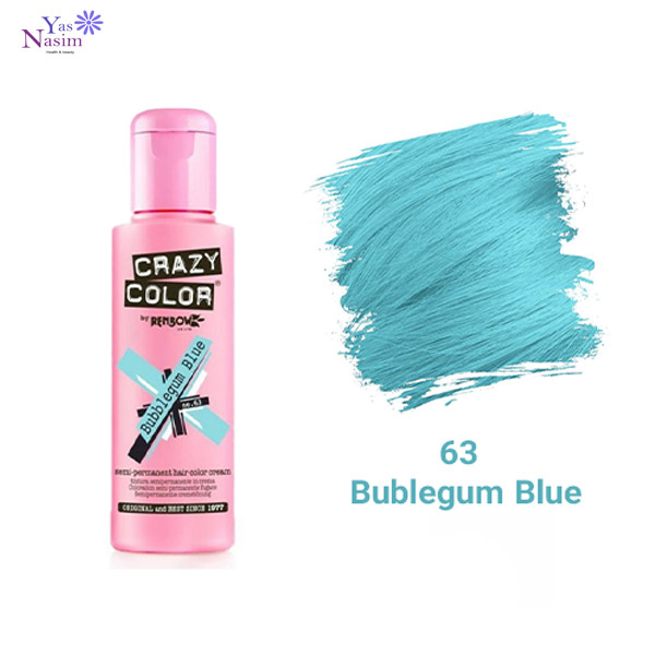 رنگ فانتزی کریزیکالر شماره 63 (Bublegum Blue)