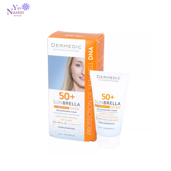 کرم ضد آفتاب پوست حساس و نازک درمدیک