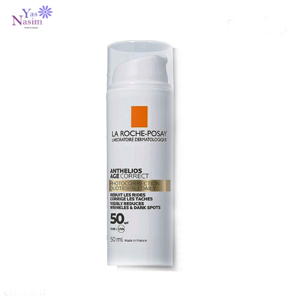 کرم ضدآفتاب ضدچروک ایج کورکت spf 50 لاروش پوزای