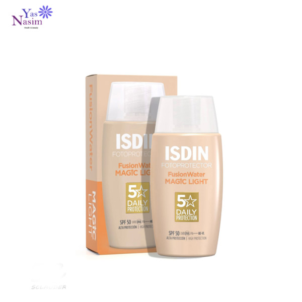 ضد آفتاب فیوژن واتر رنگ light ایزدین