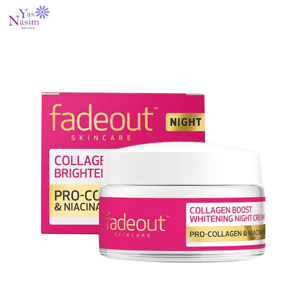 کرم روشن کننده و کلاژن ساز شب فیداوت