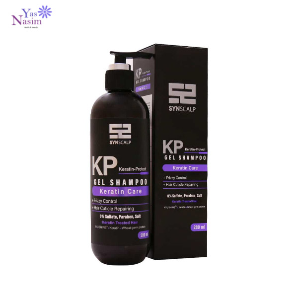 ژل شامپو فاقد سولفات موهای کراتینه KP ساین اسکین