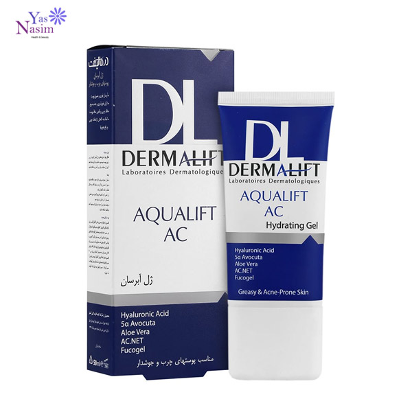 ژل آبرسان پوست چرب و جوشدار آکوالیفت درمالیفت