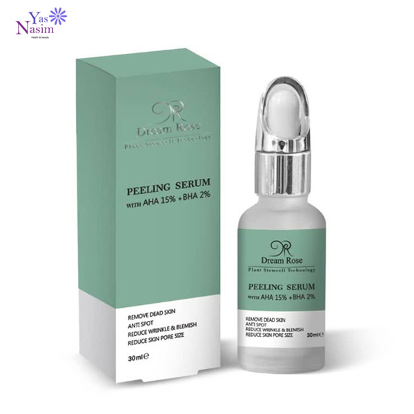 سرم لایه بردار AHA 15% + BHA 2% دریم رز