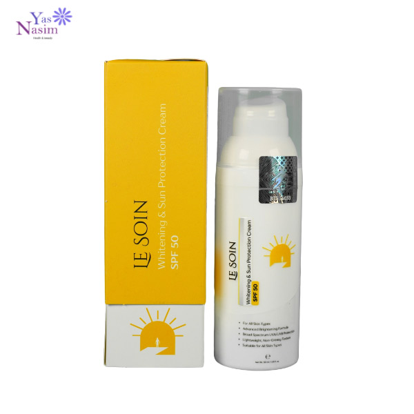 کرم روشن کننده با spf50 لوسوئن