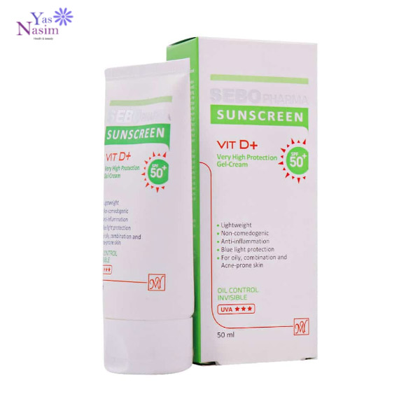 کرم ژل ضد آفتاب سبوفارما SPF50