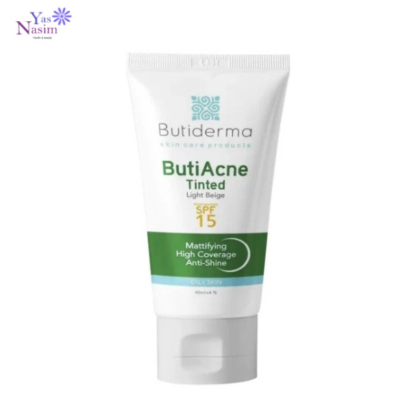 کرم ضد جوش رنگ light beige بیوتی درما