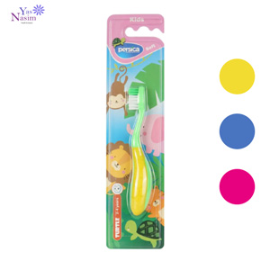 مسواک کودک پرسیکا مدل لاکپشت با برس نرم کد P315
