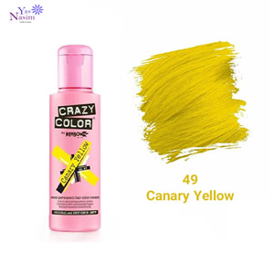 رنگ فانتزی کریزی‌کالر شماره 49 (Canary Yellow)