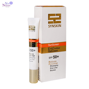 کرم ژل دور چشم ضد آفتاب SPF50 ساین اسکین