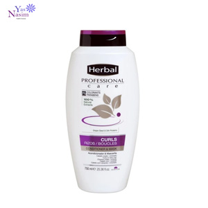 ماسک و نرم کننده موهای فر مدل Curls هربال