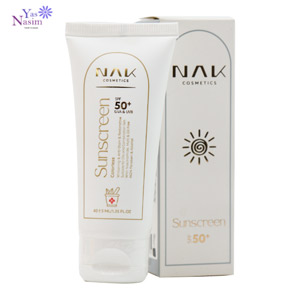 کرم ضد آفتاب ضد لک پوست چرب SPF50 ناک