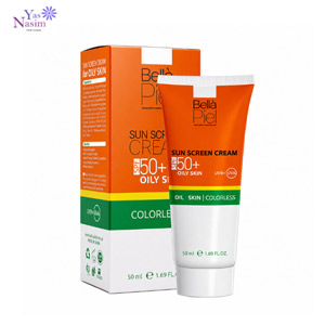 کرم ضد آفتاب SPF50 بی رنگ مناسب پوست چرب بلاپی یل