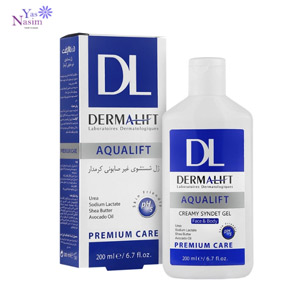 ژل شستشوی غیر صابونی کرمدار آکوالیفت درمالیفت