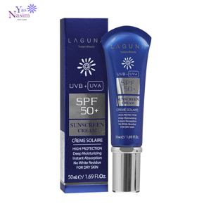 کرم ضد آفتاب پوست خشک SPF50 لاگونا