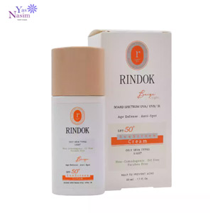 کرم ضد آفتاب SPF50 پوست چرب ریندوک